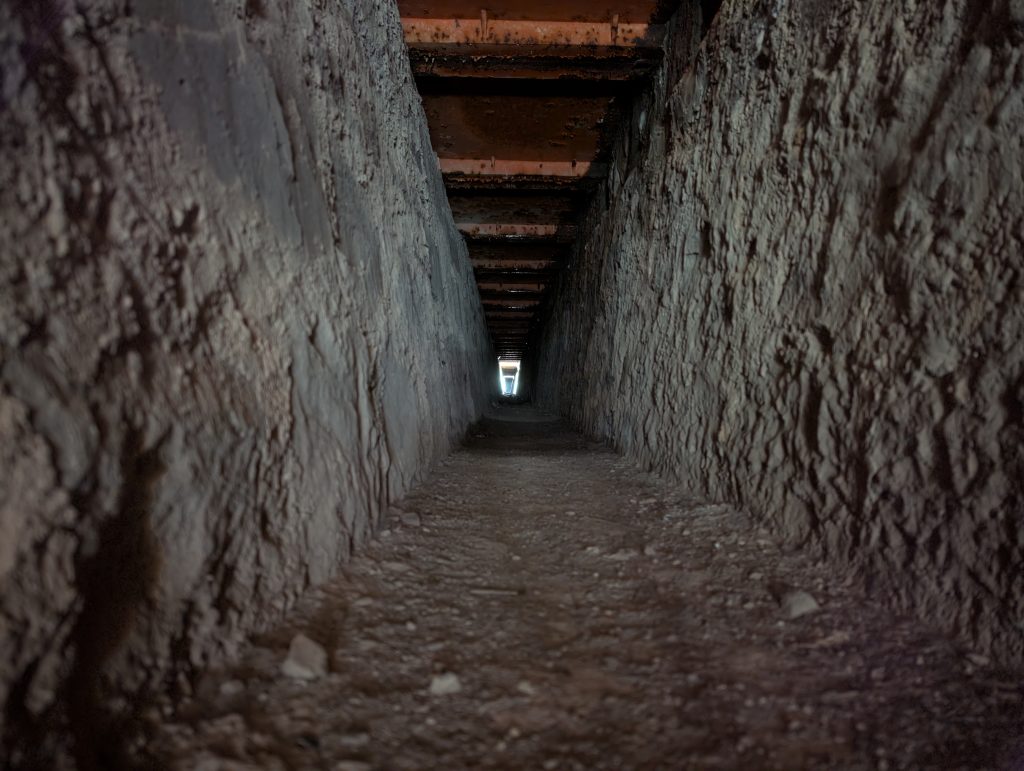 Day 1 of the Rob Roy Way - Dusty Tunnel.